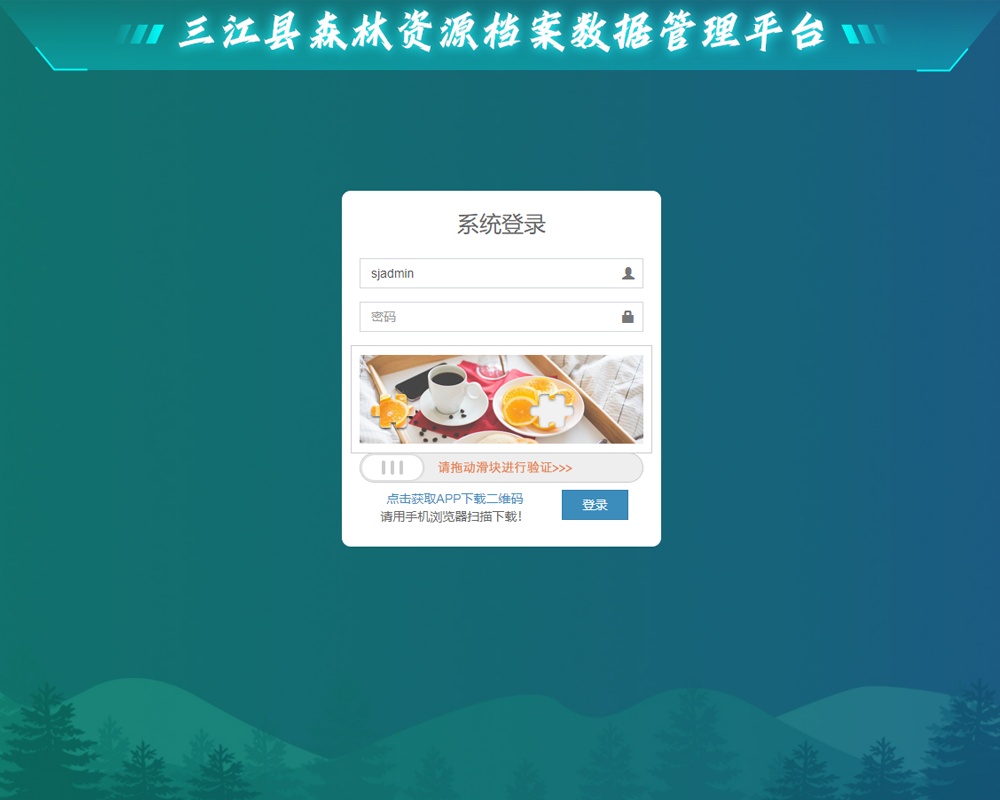 三江县数字档案平台